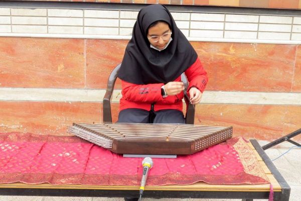 مراسم هفته پژوهش در دبیرستان بانو عفت آهنگری شهرری