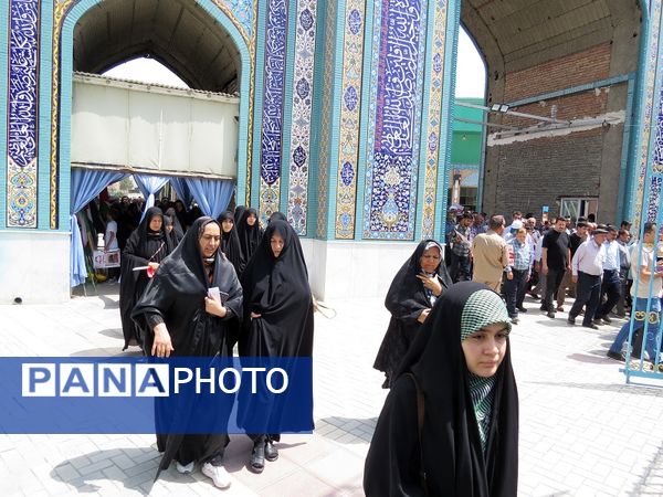 حضور پرشور مردم شهرستان بجنورد در راهپیمایی حمایت از غزه 