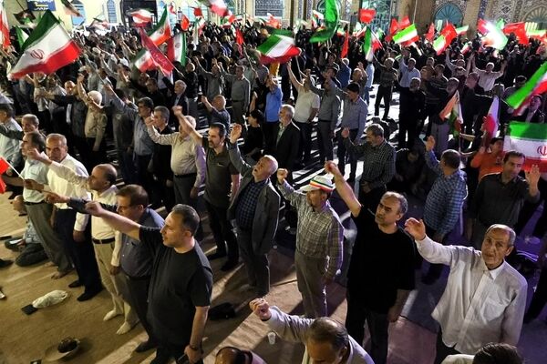 نود شب استقامت و پایداری مردم رجایی شهر کرج