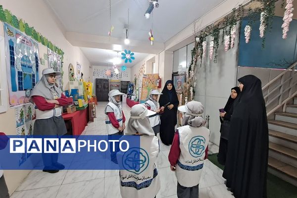 افتتاح دو باب اتاق بهداشت در مدارس منطقه کهریزک همزمان با ایام دهه فجر