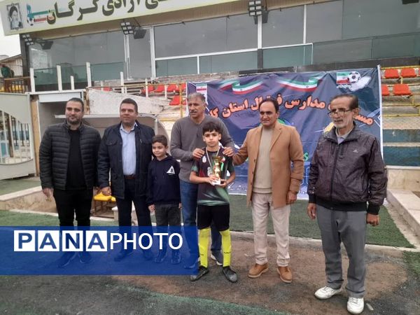 اختتامیه مسابقات لیگ دسته اول زیر ۱۲ سال مدارس فوتبال استان