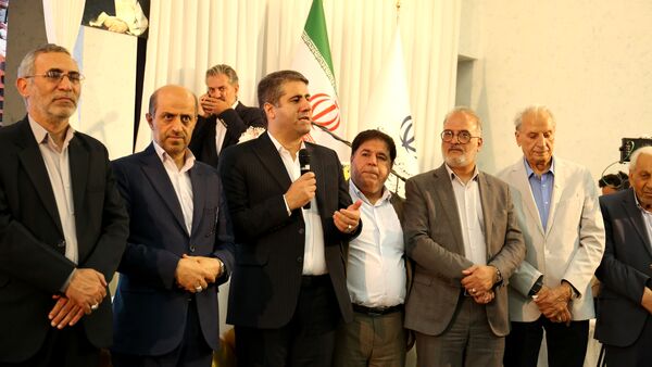 خشت گذاری ۵ پروژه‌ عمرانی منطقه ۵ آموزش و پرورش شهر تهران