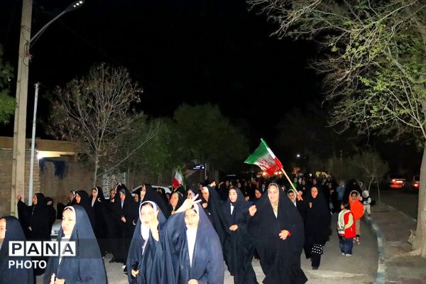 شور انقلابی مردم روستای باقرآباد قم