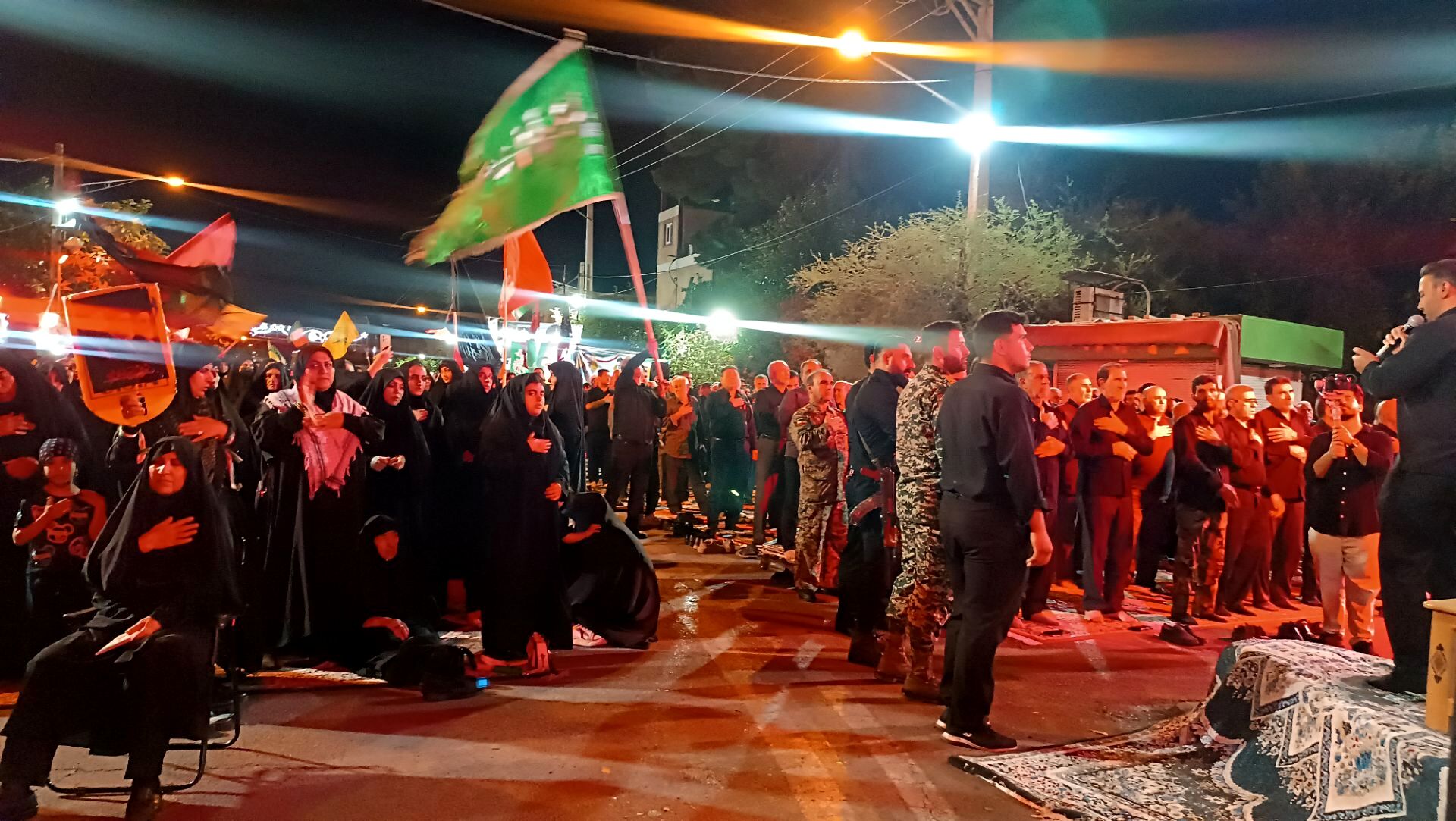 طنین «احلی من العسل» در شب‌های محرم لرستان