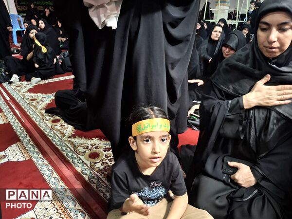 مراسم شیرخوارگان حسینی در مسجد موسی بن جعفر توس ۷۹ 