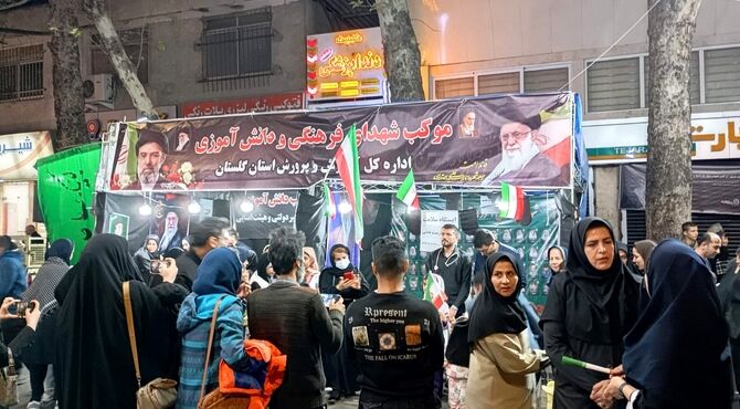 گرگانی‌ها برای سی‌امین شب متوالی حاضر بودند