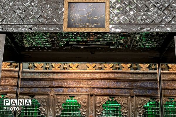 زائران در جوار حضرت عبدالعظیم حسنی (ع)