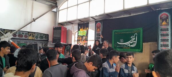  مراسم عزاداری وفات حضرت ام البنین در هنرستان محمودیه خیامی 11