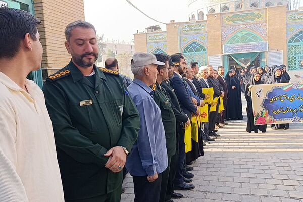 کاروان زیارتی راهیان نور دبیرستان شاهد کوثر شهرستان رباط‌کریم