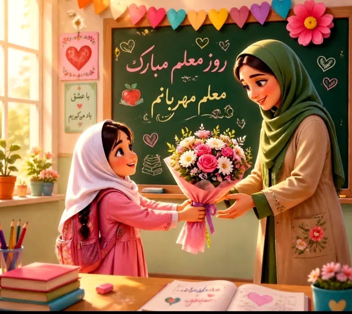 معلم؛ چراغ راه فردا