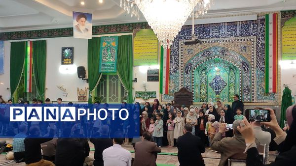 قاب پانا میزبان جشن ولادت امام زمان(عج) در مسجد خاتم پیامبران 