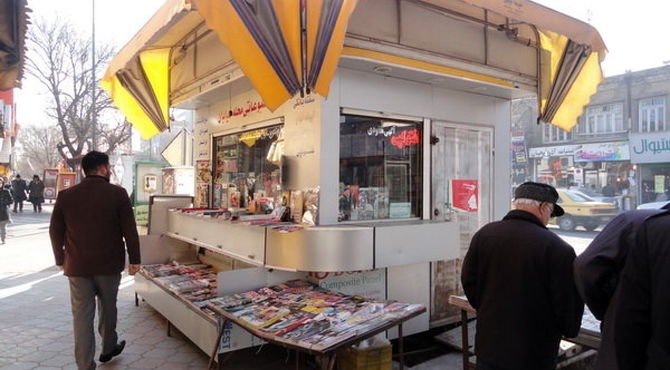 آغاز فرآیند تعویض کیوسک‌های مطبوعاتی تهران با کیوسک‌های هوشمند