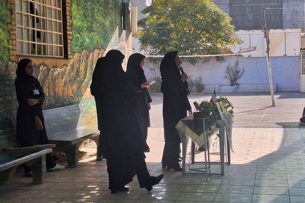 مراسم ولادت حضرت زینب(س) در دبیرستان فیاض 