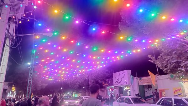 جشن میلاد امام رضا (ع) در مسجد الرضای نیشابور 
