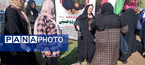 همایش پیاده‌روی در روستای کروا قائمشهر