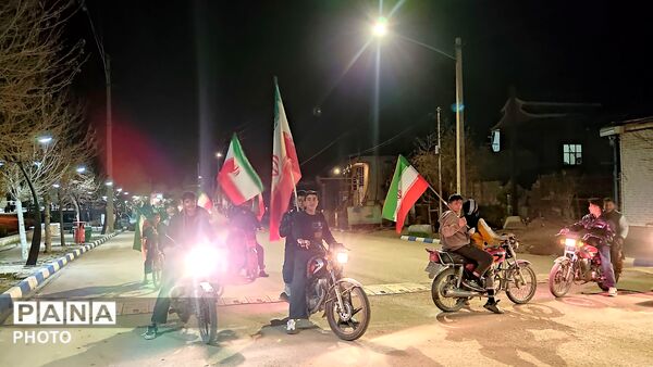 مردم استوارشهر بار در دفاع از اقتدار کشور و اعلام بیعت با رهبری