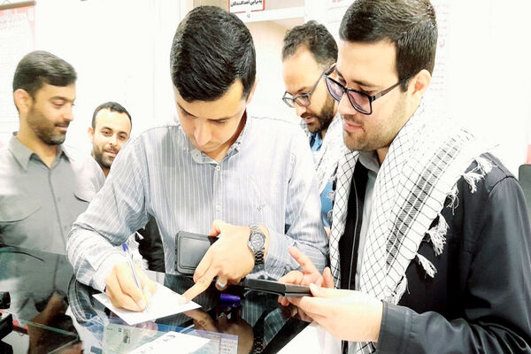 اهدای خون اصحاب رسانه بوشهر به‌مناسبت هفته بسیج