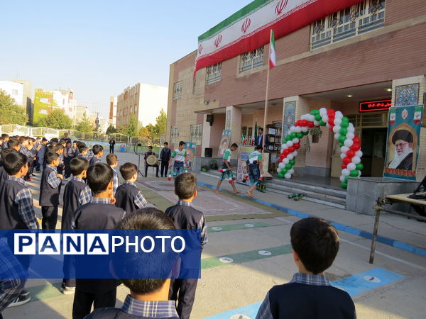 آغاز روزی پرنشاط با اجرای ورزش صبحگاهی در مدارس بجنورد 