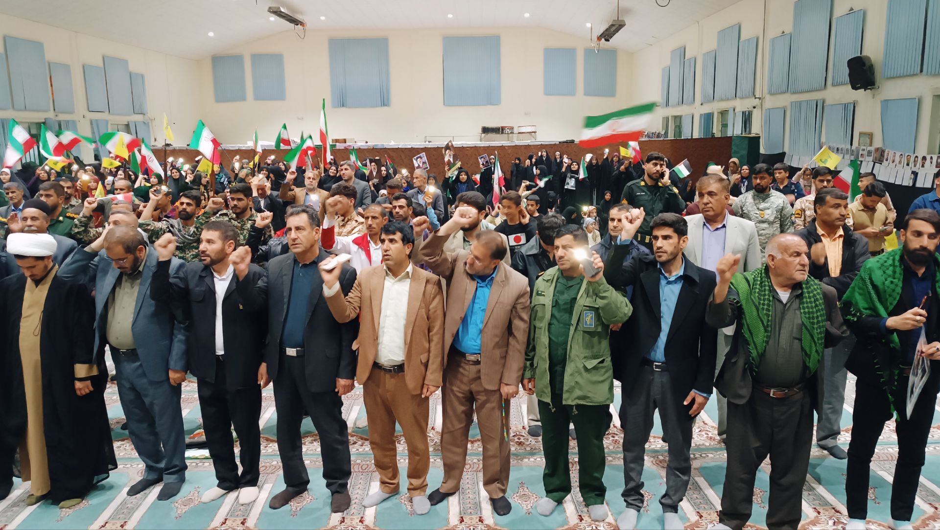 مارگونی‌ها امت عزادارِ  پر استقامتند