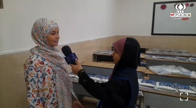 توزیع کتاب درسی سال تحصیلی۱۴۰۴ در دبستان دخترانه شهید چیتی 