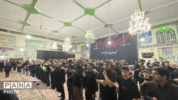 حضور امام جمعه کاشمر در هیأت ابوالفضلی روستای عارف آباد