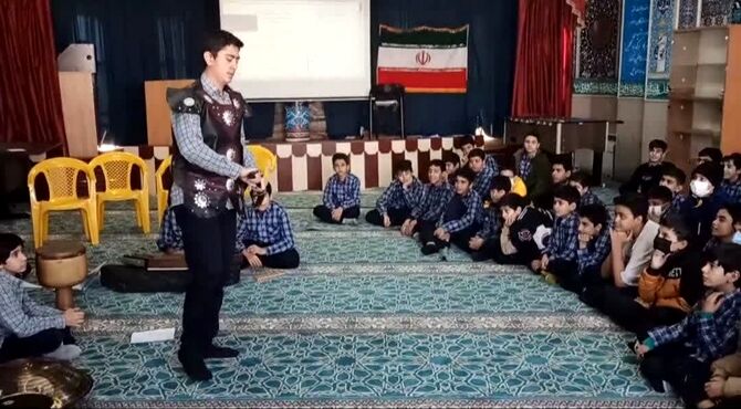 هفته «ماها» جلوه ای از هنرمندی دانش آموزان دبیرستان زنده یاد مظهری 
