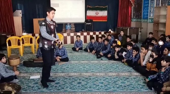 هفته «ماها» جلوه ای از هنرمندی دانش آموزان دبیرستان زنده یاد مظهری 