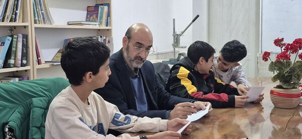 هم اندیشی انجمن خبرنگاری پسران کانون لقمان کاشمر