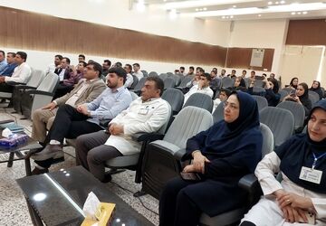 تجلیل و تقدیر از کارمندان بیمارستان لردگان 