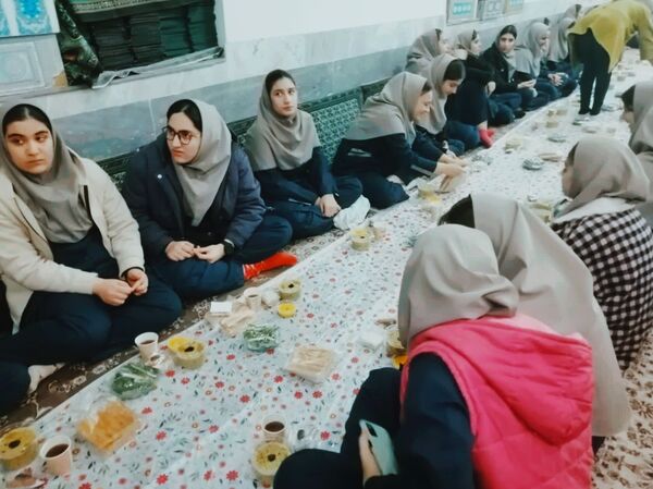 ضیافت افطاری در ماه مهمانی خدا