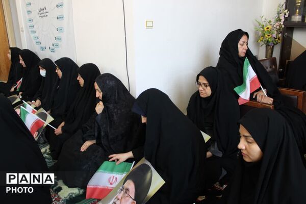 بیعت فرهنگیان شهرستان سملقان بارهبر