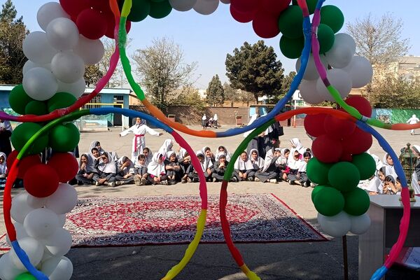 افتتاحیه المپیاد ورزشی درون مدرسه‌ای دبستان دخترانه بعثت۲