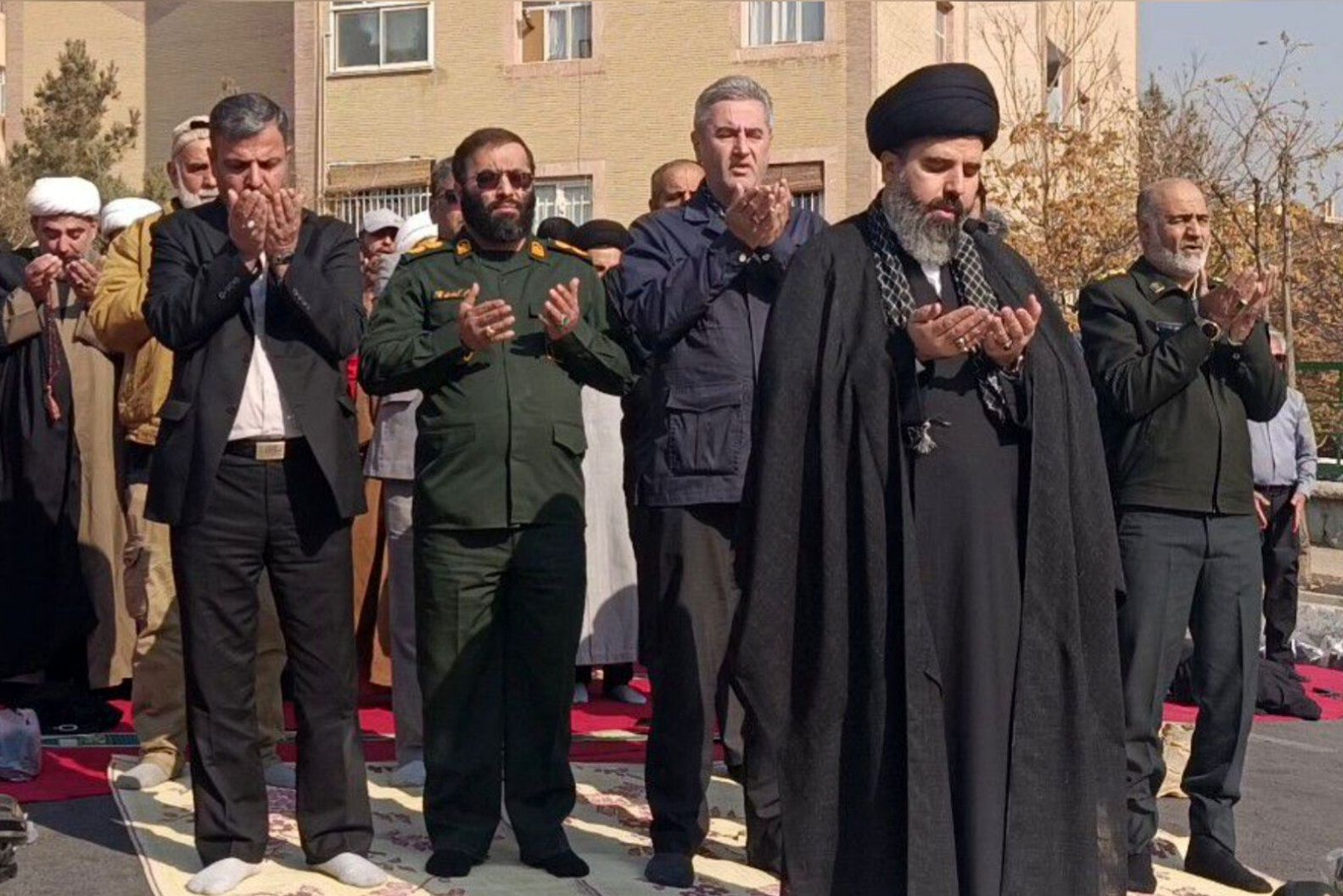 اقامه نماز باران در پردیس