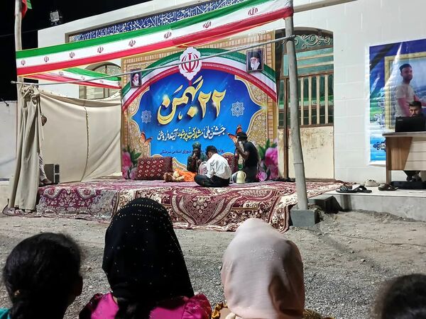 راهپیمایی ۲۲ بهمن در شهر شمیل بندرعباس