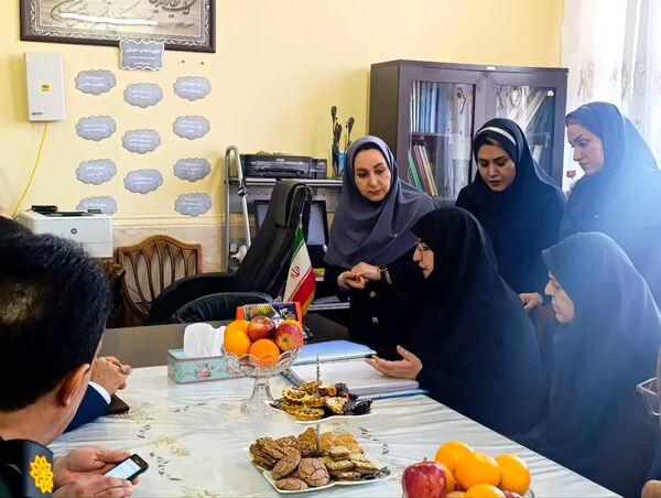 حضور معاون آموزش ابتدایی وزارت در حمیدیه