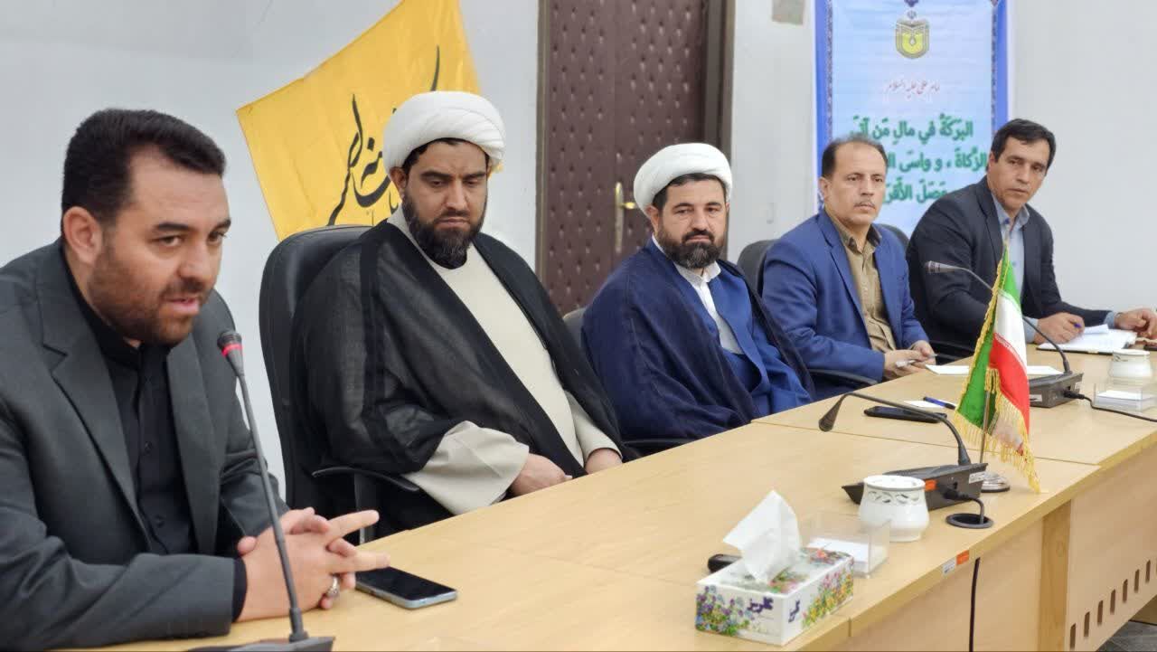 برگزاری جلسه شورای هماهنگی زکات در شهرستان فاروج