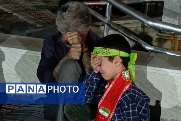 مراسم عزاداری و روضه خوانی سالار شهیدان به میزبانی ناحیه 4 شیراز