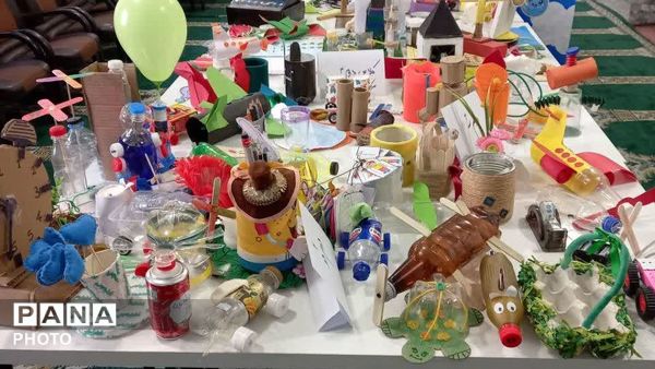 نمایشگاه جابربن‌ حیان در دبستان پسرانه فرهنگیان ۱