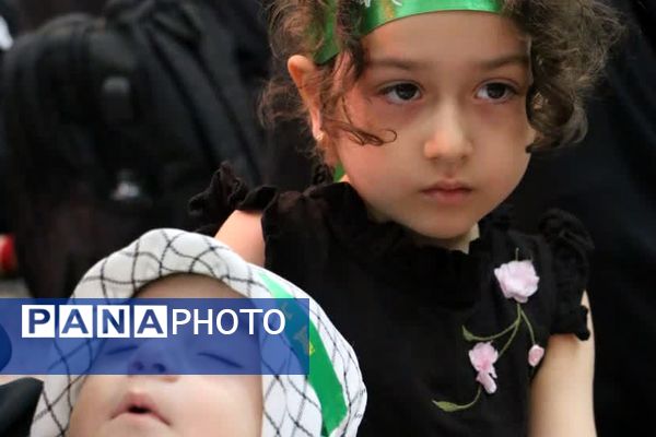 مراسم شیرخوارگان حسینی در منطقه پردیس 