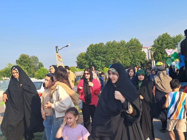 مهمانی پدرانه به‌مناسبت عید غدیر در قائمشهر