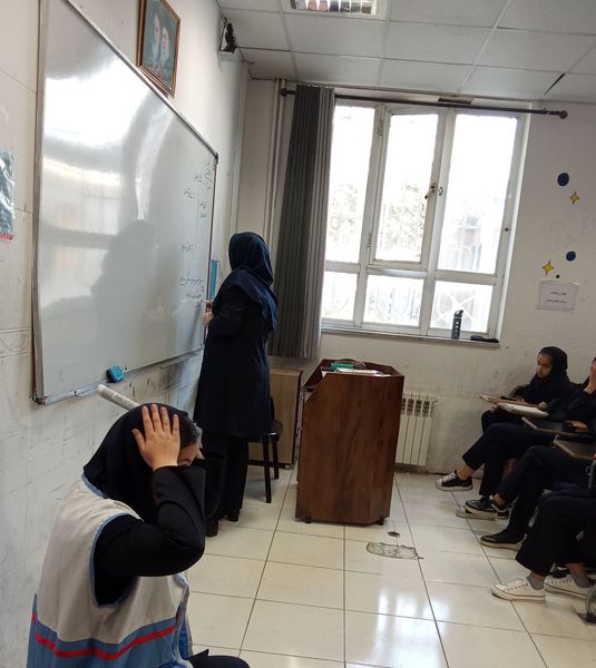 برگزاری مانور زلزله در مدارس تربت حیدریه 