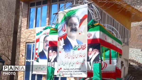تشییع پیکر مطهر شهید سرافراز، حاج عبدالرسول خدری در آسارا کرج 
