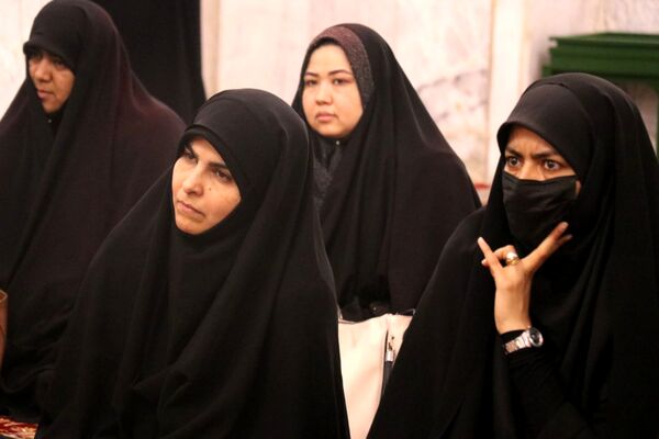 هیئت قاسم ابن‌الحسن در حرم مطهر رضوی