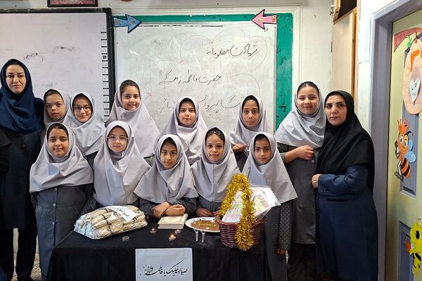 برگزاری مراسم به مناسبت ایام فاطمیه در مدارس ناحیه دو شهرری 