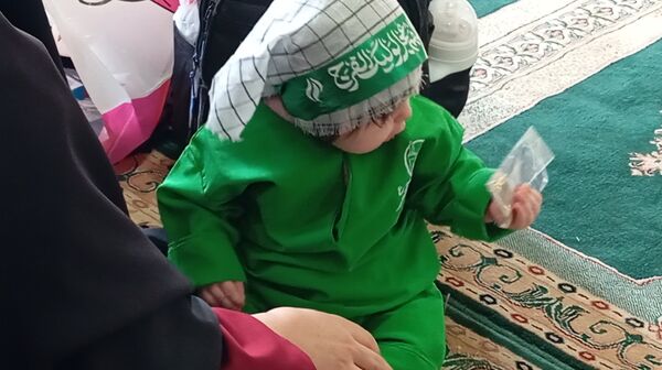 سربازان کوچک امام زمان در همایش شیرخوارگان حسینی شهرستان بن