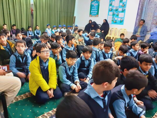 جشن نیکوکاری در مدرسه شهید هلالی خلیل آباد