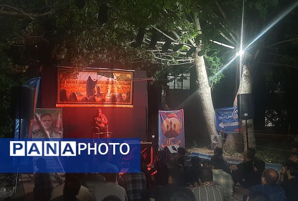 هیات عزاداری دانش‌آموزی در رویداد تخصصی تربیت مربیان ارشد اردویی کشور