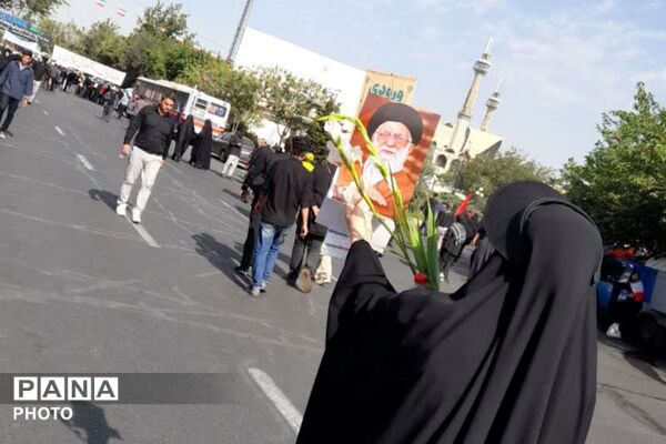 وداع با آقای شهید ایران 