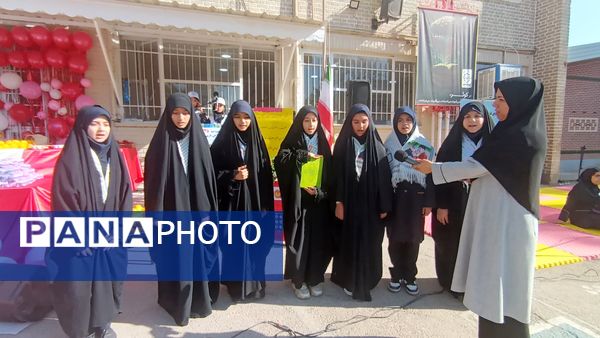 افتتاحیه طرح آهن یاری در دبیرستان کوثر فرهنگیان