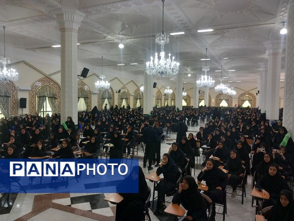 برگزاری اجتماع بزرگ دختران رضوی در شهرستان کاشمر 